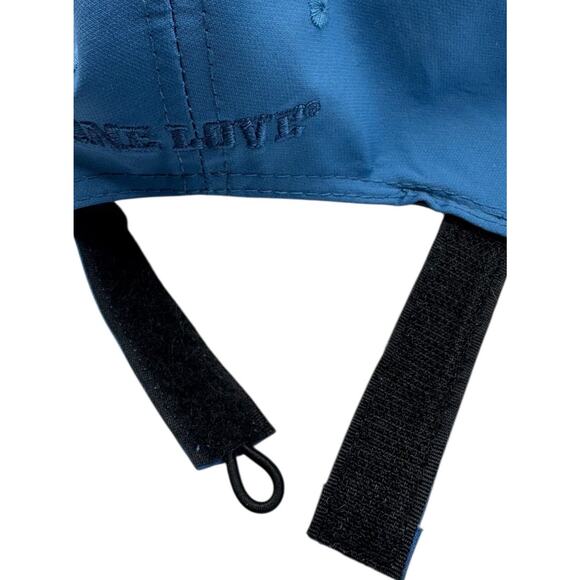 Raising Canes Hat One Love Crew Cap Adult Adjustable Medium Blue Chicken Fingers - Picture 12 of 13